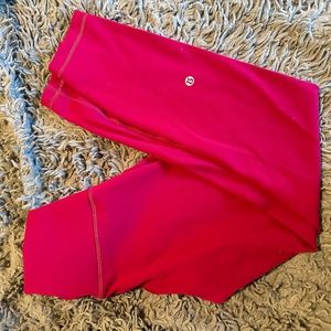 Brand new lulu pomegranate leggings
